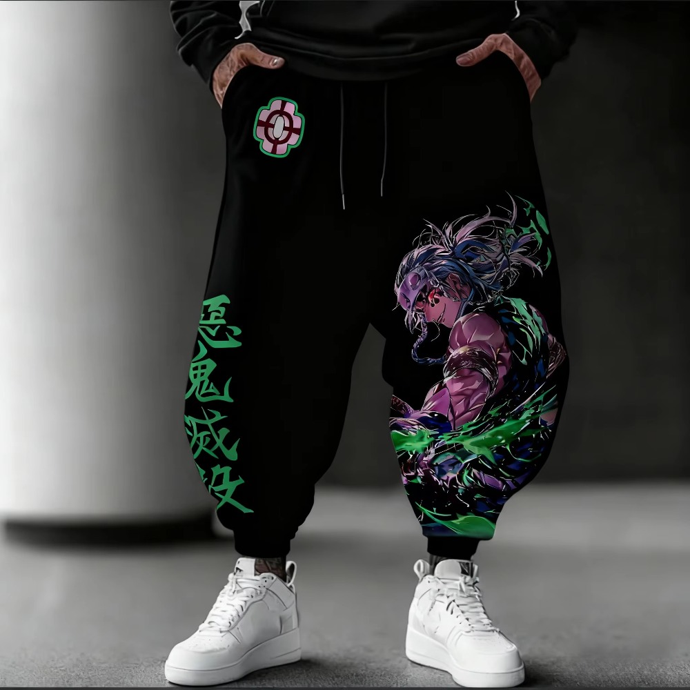 Winter Clothing In Japan - Heren Nieuwe Demon Slayer Heren Joggingbroek