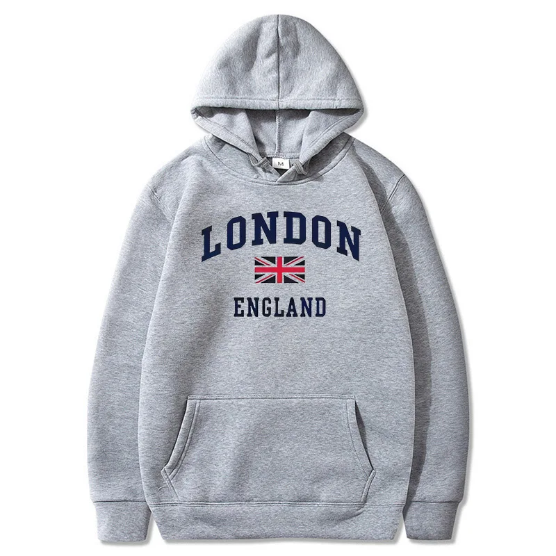 Winter Clothing London - Londen Engeland Hoodie Heren Sweatshirts Met