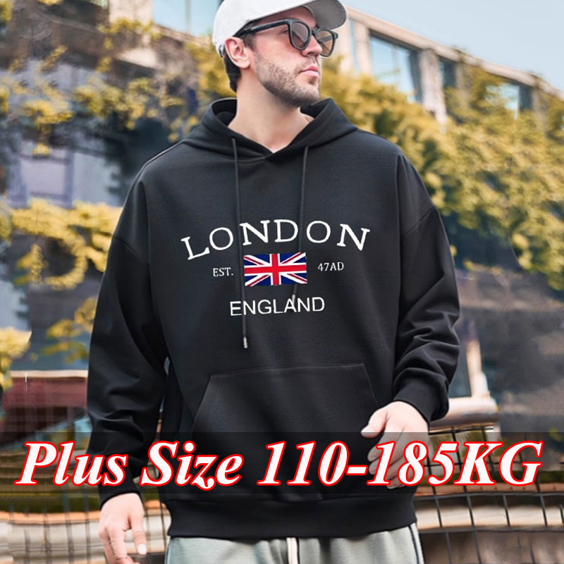 Winter Clothing London - London Fashion Print Hoodies voor Mannen