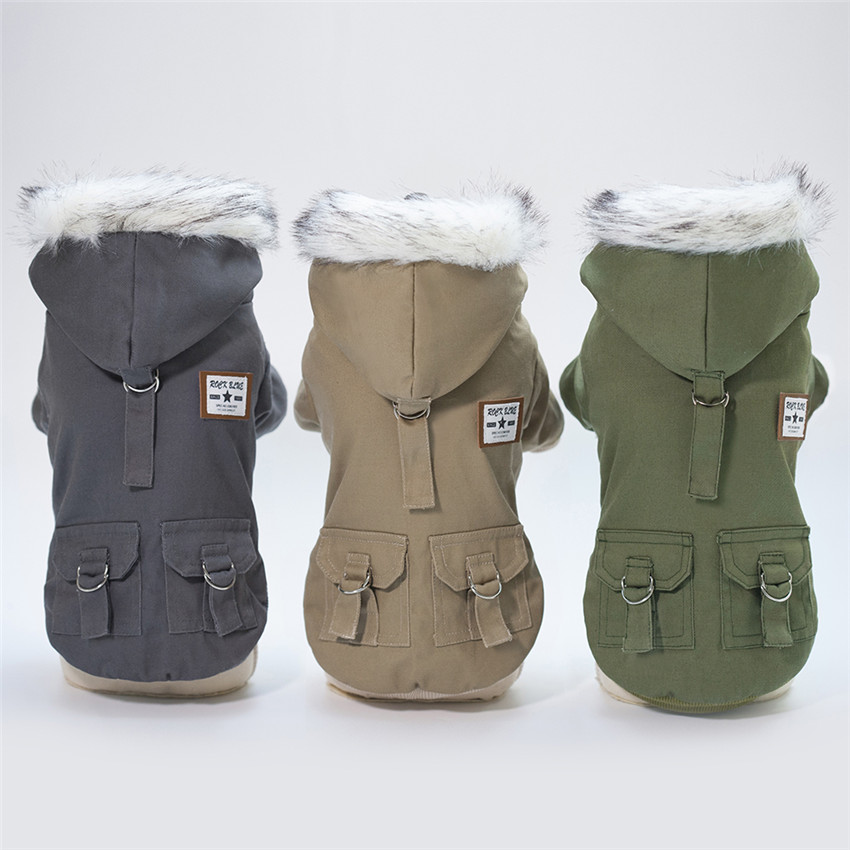 Winter Clothing In French - Hondenkleding voor kleine honden Winter Warm