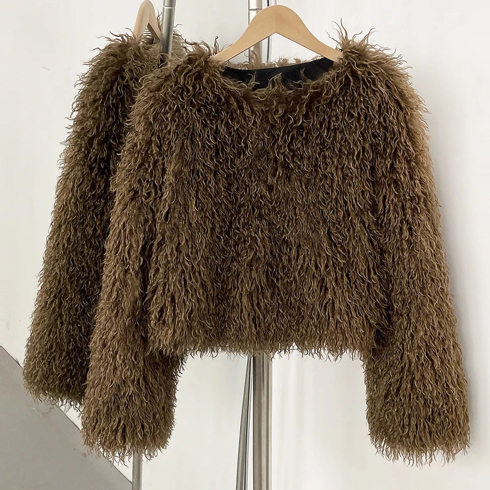 Winter Clothing Manufacturers - Eco-vriendelijke winterjas van imitatiebont, nieuw model