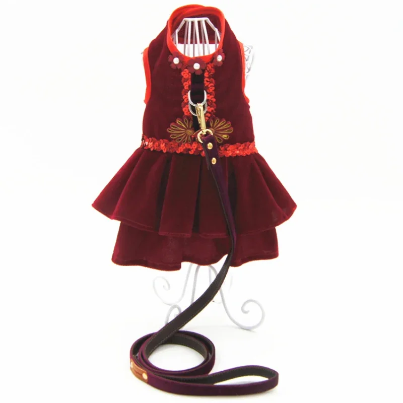 Winter Clothing In French - Winter Hond Jurk Harnas Kleding Hond