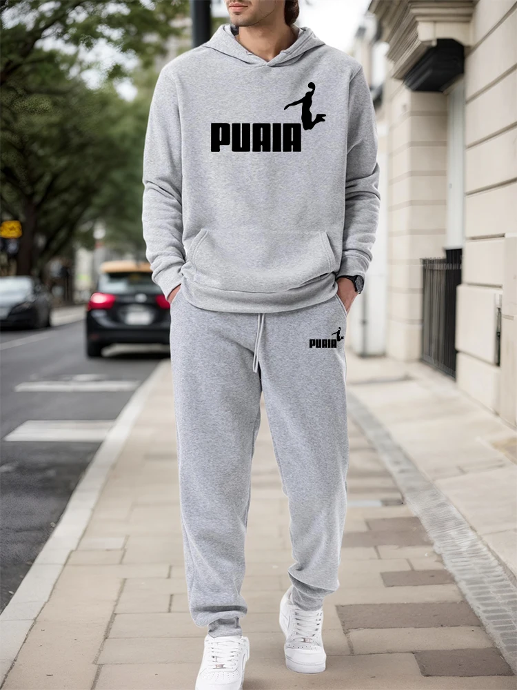 Winter Cloth - Heren Set/Hoodie/Broek 2026 Herfst Winter Casual