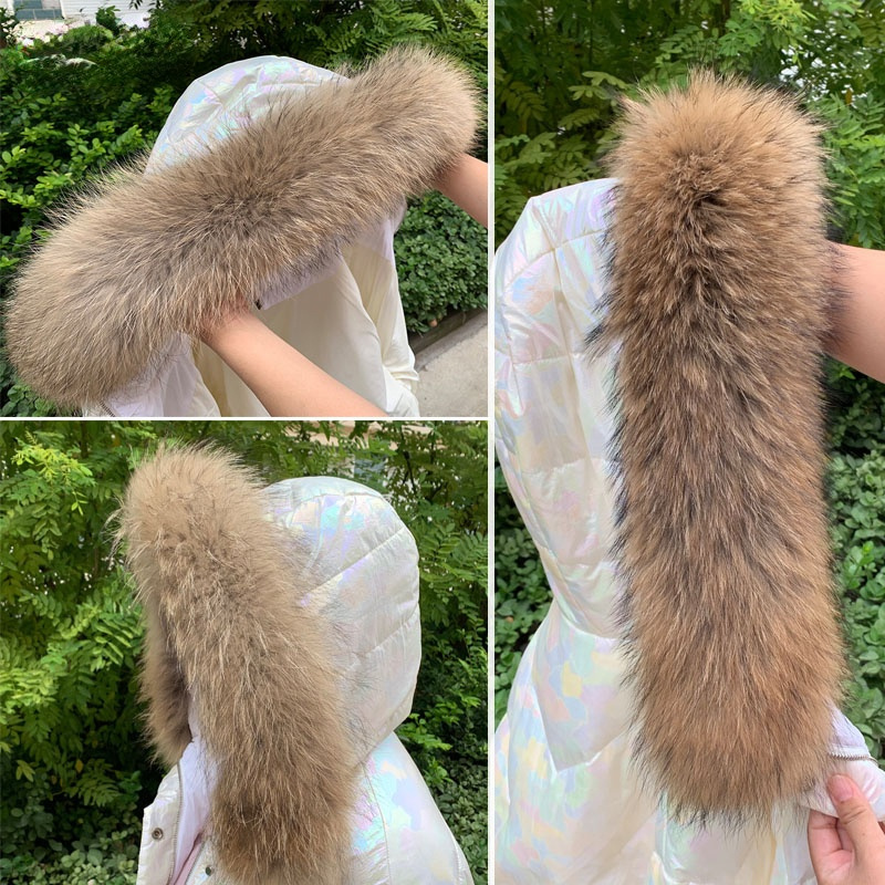 Winter Clothing Equipment - Echte Bontkraag Voor Jas Parkas Vrouwen