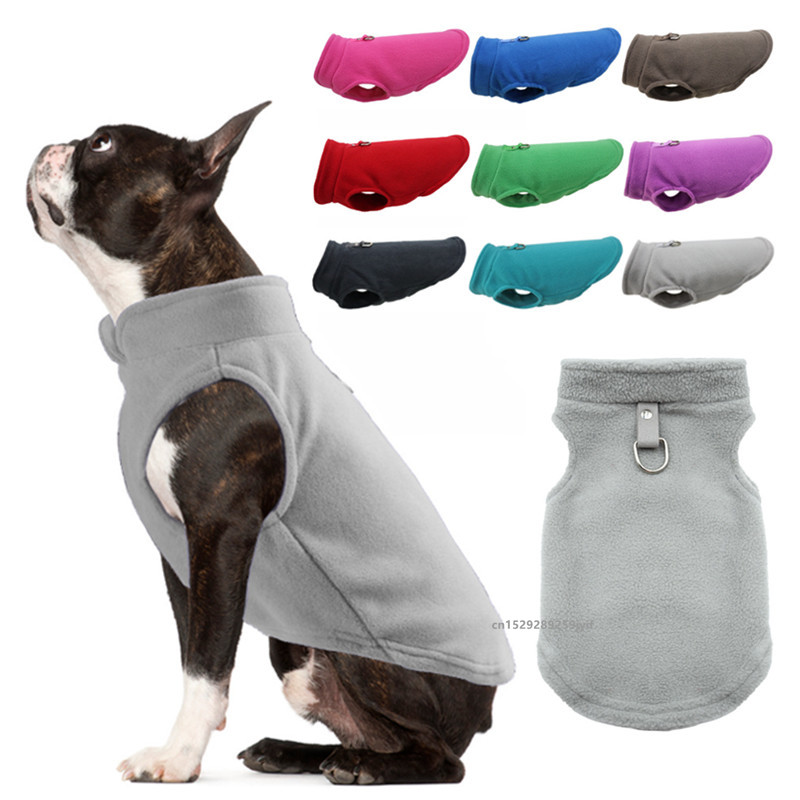 Winter Clothing In French - Winter warme hondenkleding huisdierjas vest met