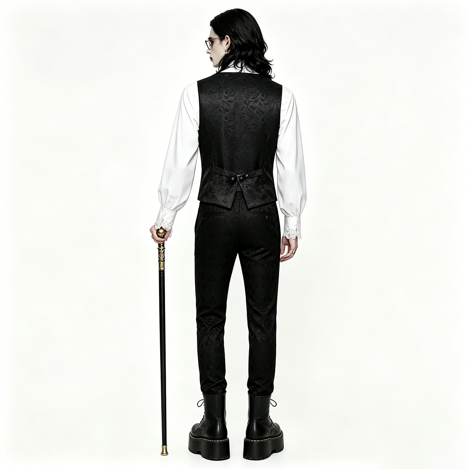 Herenmode Steampunk effenkleur - Winter Clothing Manufacturers recensie en prijs