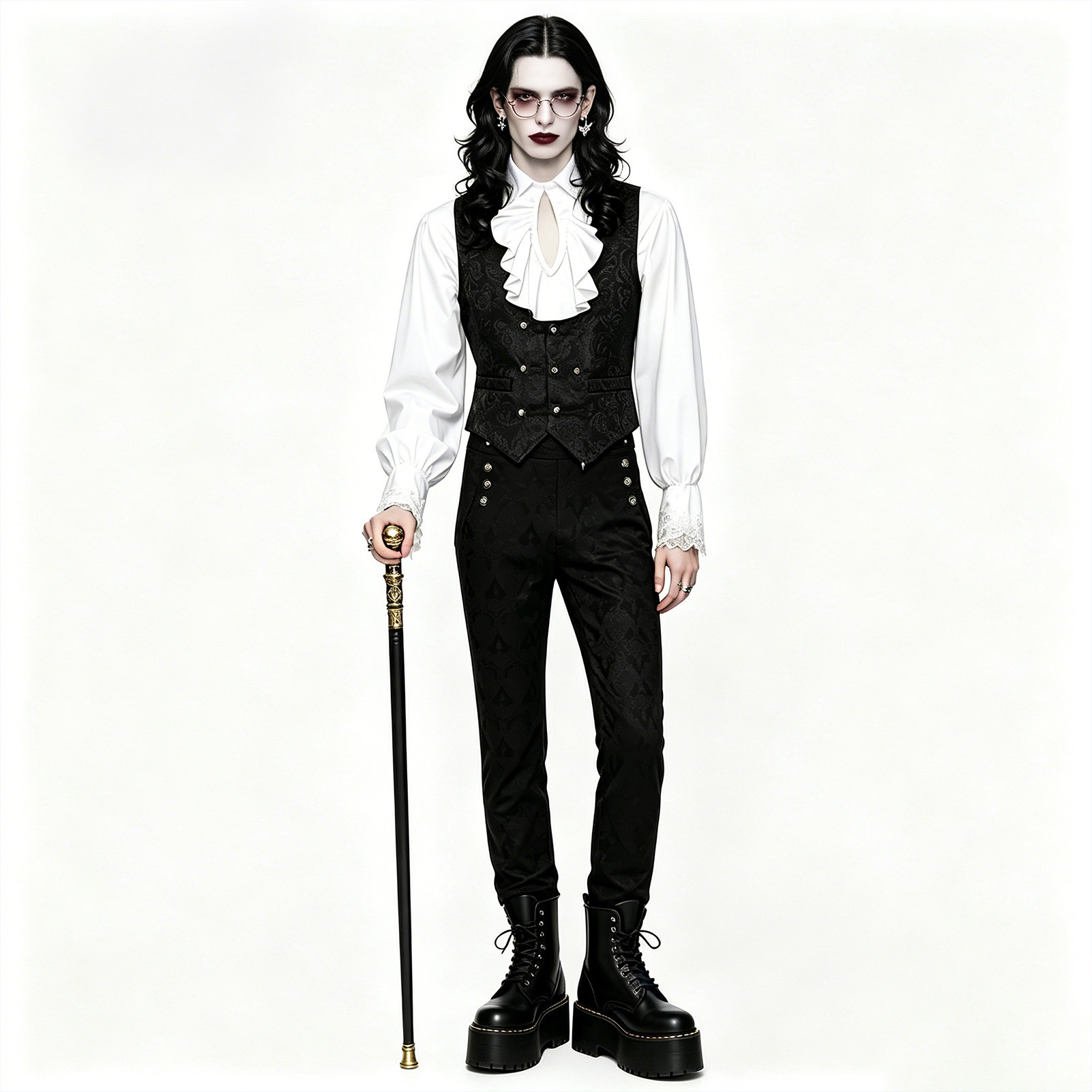 Herenmode Steampunk effenkleur - Winter Clothing Manufacturers recensie en prijs