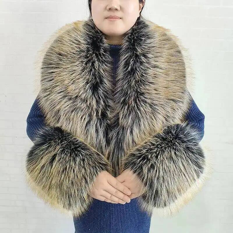 Grote Vrouwen Faux Vos Bont Sj - Winter Clothing Equipment recensie en prijs