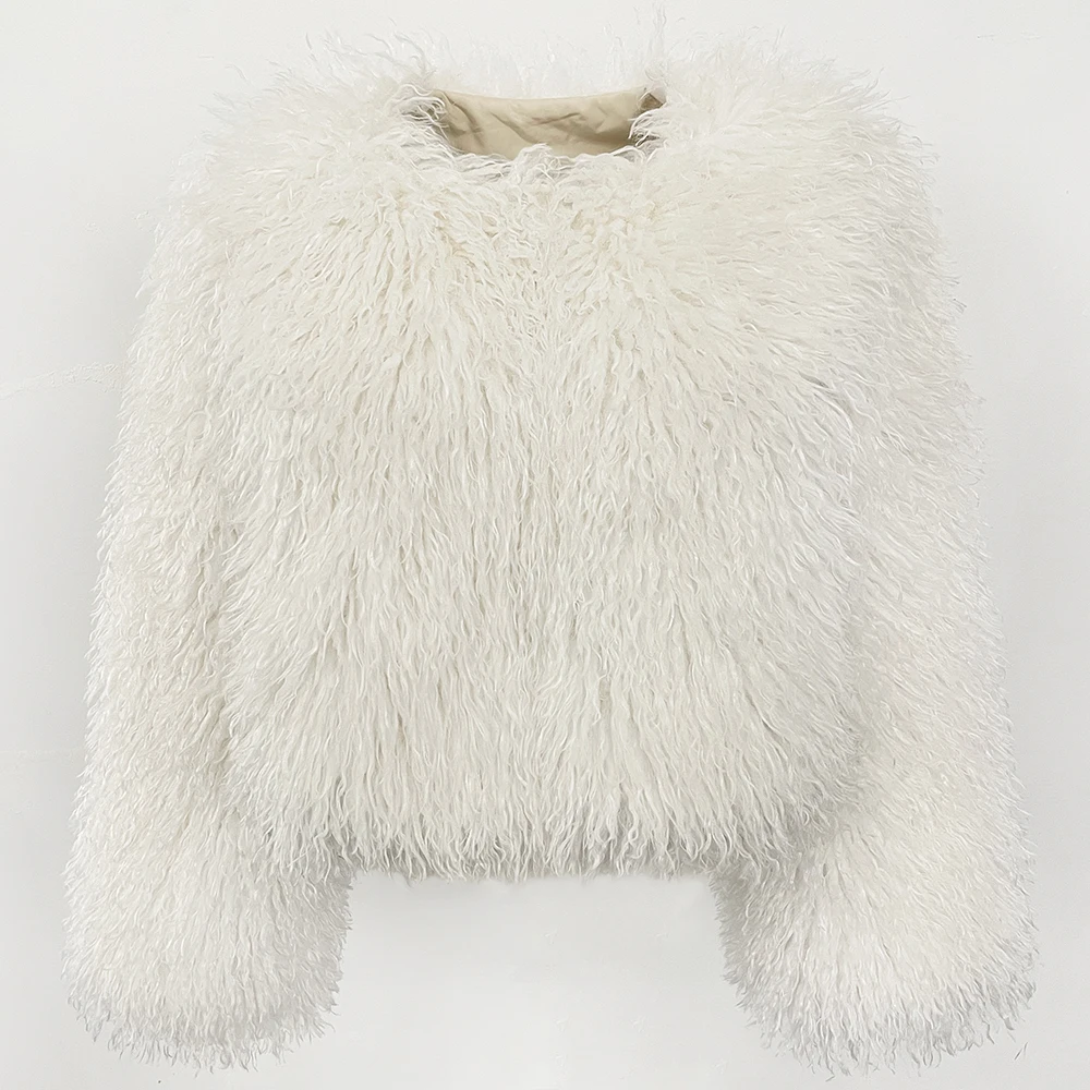 Nepbontjas Effen kleur Dames N - Winter Clothing Manufacturers recensie en prijs