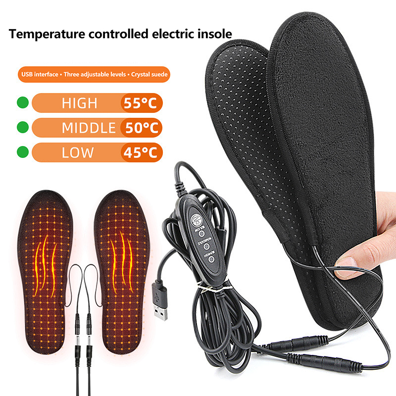 USB oplaadbare verwarmde inleg - Heated Insole Rechargeable recensie en prijs